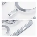 Electro Mag Apple iPhone 15 Pro Max MagSafe kompatibilis hátlap tok, szürke