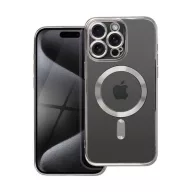   Electro Mag Apple iPhone 15 Pro Max MagSafe kompatibilis hátlap tok, szürke