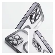   Electro Mag Apple iPhone 16 MagSafe kompatibilis hátlap tok, fekete