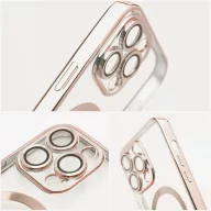   Electro Mag Apple iPhone 16 Plus MagSafe kompatibilis hátlap tok, barna