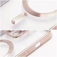   Electro Mag Apple iPhone 16 Plus MagSafe kompatibilis hátlap tok, barna