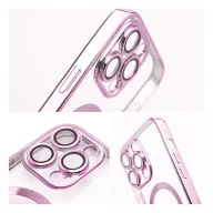   Electro Mag Apple iPhone 16 Plus MagSafe kompatibilis hátlap tok, rozéarany