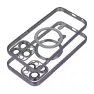 Electro Mag Apple iPhone 16 Pro MagSafe kompatibilis hátlap tok, fekete