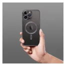 Electro Mag Apple iPhone 16 Pro MagSafe kompatibilis hátlap tok, fekete