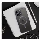 Electro Mag Apple iPhone 16 Pro MagSafe kompatibilis hátlap tok, fekete