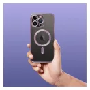 Electro Mag Apple iPhone 16 Pro MagSafe kompatibilis hátlap tok, lila