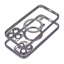 Electro Mag Apple iPhone 16 Pro Max MagSafe kompatibilis hátlap tok, fekete