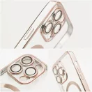 Electro Mag Apple iPhone 16 Pro Max MagSafe kompatibilis hátlap tok, barna