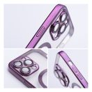 Electro Mag Apple iPhone 16 Pro Max MagSafe kompatibilis hátlap tok, lila