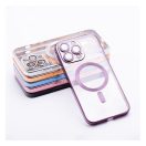 Electro Mag Apple iPhone 16 Pro Max MagSafe kompatibilis hátlap tok, lila