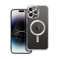   Electro Mag Apple iPhone 16 Pro Max MagSafe kompatibilis hátlap tok, ezüst