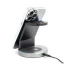 Electro Mag Apple iPhone 16 Pro Max MagSafe kompatibilis hátlap tok, ezüst