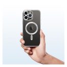 Electro Mag Apple iPhone 16 Pro Max MagSafe kompatibilis hátlap tok, szürke