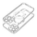 Electro Mag Apple iPhone 16 Pro MagSafe kompatibilis hátlap tok, ezüst