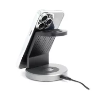   Electro Mag Apple iPhone 16 MagSafe kompatibilis hátlap tok, ezüst