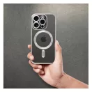 Electro Mag Apple iPhone 16 MagSafe kompatibilis hátlap tok, ezüst