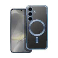   Electro Mag Samsung Galaxy S24 MagSafe kompatibilis hátlap tok, kék