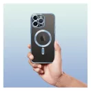 Electro Mag Samsung Galaxy S24 Plus MagSafe kompatibilis hátlap tok, kék