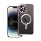 Electro Mag Samsung Galaxy S24 MagSafe kompatibilis hátlap tok, rozéarany