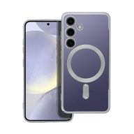   Electro Mag Samsung Galaxy S24 MagSafe kompatibilis hátlap tok, ezüst