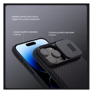   Nillkin CamShield Pro Apple iPhone 16 Pro Max műanyag hátlap tok, fekete