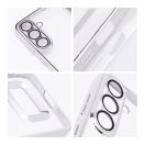 Glam Xiaomi Redmi Note 13 Pro 5G hátlap tok kameravédő peremmel, ezüst