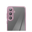 Glam Xiaomi Redmi 13C hátlap tok kameravédő peremmel, rozéarany