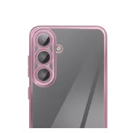   Glam Xiaomi Redmi 13C hátlap tok kameravédő peremmel, rozéarany