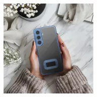   Glam Xiaomi Redmi 13C hátlap tok kameravédő peremmel, kék
