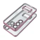 Glam Samsung Galaxy A54 5G hátlap tok kameravédő peremmel, rozéarany