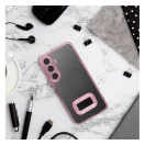 Glam Samsung Galaxy A54 5G hátlap tok kameravédő peremmel, rozéarany