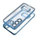 Glam Samsung Galaxy A54 5G szilikon tok kameravédő-lencsével, kék