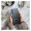 Glam Samsung Galaxy A54 5G szilikon tok kameravédő-lencsével, kék