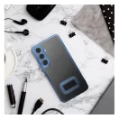 Glam Samsung Galaxy A54 5G szilikon tok kameravédő-lencsével, kék