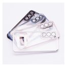 Glam Samsung Galaxy A15 5G / A15 4G szilikon tok kameravédő-lencsével, fekete