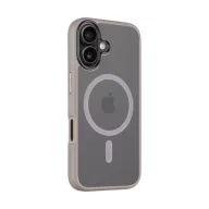   Tactical MagForce Hyperstealth Apple iPhone 16 MagSafe hátlap tok, áttetsző/világosszürke