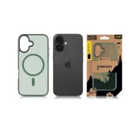   Tactical MagForce Hyperstealth Apple iPhone 16 Forest MagSafe hátlap tok, áttetsző/sötétszöld