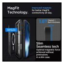 Spigen Core Armor MagFit Apple iPhone 16 Pro tok, MagSafe, Matte Black, fekete