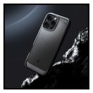 Spigen Rugged Armor MagFit Apple iPhone 16 Pro tok, Matte Black, fekete