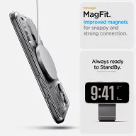   Spigen Ultra Hybrid MagFit Apple iPhone 16 Pro tok, Neo One MagSafe, átlátszó