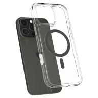   Spigen Ultra Hybrid T MagFit Apple iPhone 16 Pro tok, Graphite MagSafe, szürke