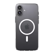   Spigen Liquid Crystal MagFit Apple iPhone 16 Plus tok, MagSafe, Crystal Clear, átlátszó