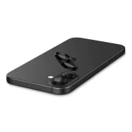   Spigen Glas.tR Optik Apple iPhone 16 Plus / iPhone 16 Tempered kameravédő fólia, fekete (2db)