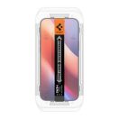 Spigen Glas.tR EZ Fit Privacy Apple iPhone 16 Pro Max / 17 Pro Max, tempered kijelzővédő fólia felhelyező kerettel (2db)