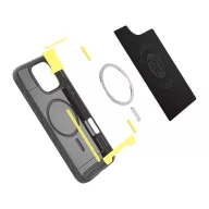   Spigen Rugged Armor MagFit Apple iPhone 16 Pro Max tok, szürke