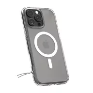   Spigen Ultra Hybrid MagFit Apple iPhone 16 Pro Max tok, MagSafe, Frost Clear tok, átlátszó