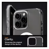   Spigen Ultra Hybrid MagFit Apple iPhone 16 Pro Max tok, MagSafe, Frost Clear tok, átlátszó