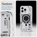 Spigen Ultra Hybrid MagFit Apple iPhone 16 Pro Max tok, MagSafe, Neo One, átlátszó