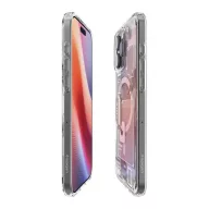  Spigen Ultra Hybrid MagFit Apple iPhone 16 Pro Max tok, MagSafe, Natural Titanium, Zero One, átlátszó