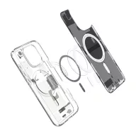   Spigen Ultra Hybrid MagFit Apple iPhone 16 Pro Max tok, MagSafe, Natural Titanium, Zero One, átlátszó